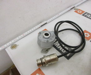 Энкодер
DHO5S14//2G29//01024/0P/G3R010/1M/**DD**
DHO5 - Incremental 58mm - Alu body - Holl. shaft - Special - 14mm shaft - 5 Vdc - TTL
/ RS422 - AA/ BB/ 00/ - 0 gated A&B - B before A - 1024 ppr - Mylar disk - PVC cable -
Side - 1 m - 8230/020 cable & 9416/013 connector - 9445/015 DAC
JHT5 ENCODER RANGE IS OBSOLETE
WE PROPOSE A SOLUTION 100% COMPATIBLE
IN RANGE DHO5 BEI IDEACOD (brand of Sensata Technologies)