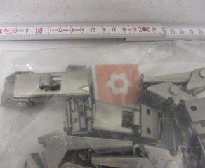 Защелка натяжная регулируемая, крепежные отверстия видимые, формы В  Kipp